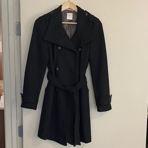 GAP woman’s Black wool Coat knee length